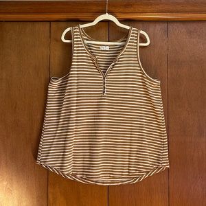 ⭐️Striped tank top.  Size 2